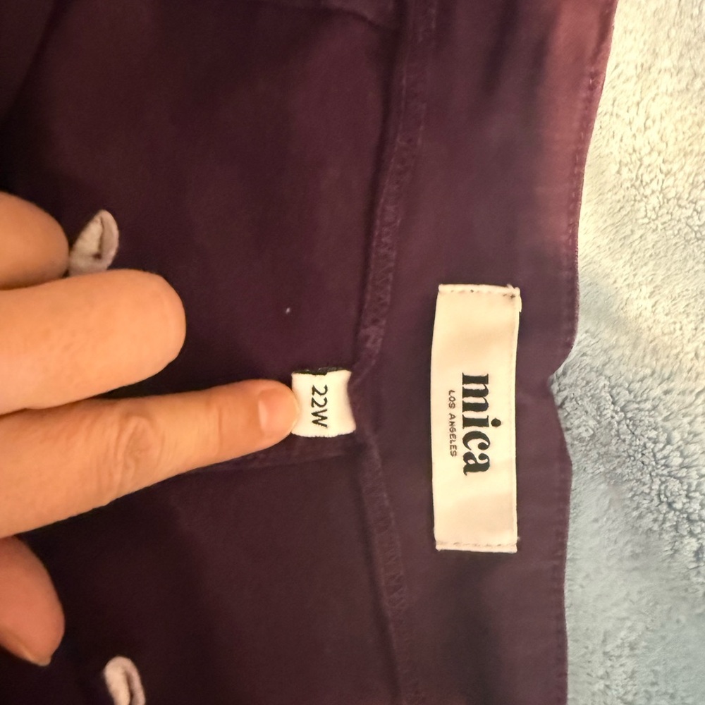 Nica Purple Pants